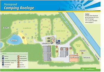 Plattegrond camping Roelage - De camping - Camping Roelage Westerwolde