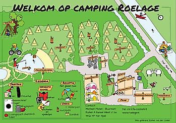 Kampeerplek / wijnvat reserveren - Camping Roelage Westerwolde