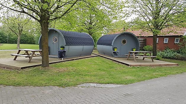Wijnvaten, camping barrel. - Camping Roelage Westerwolde