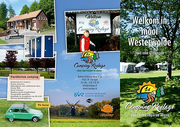 Onze folder is klaar - Camping Roelage Westerwolde