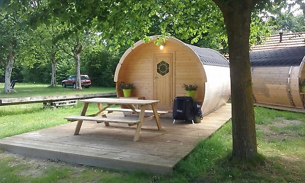 Nu ook een Camping pod / Camping Barrel op Camping Roelage - Camping Roelage Westerwolde