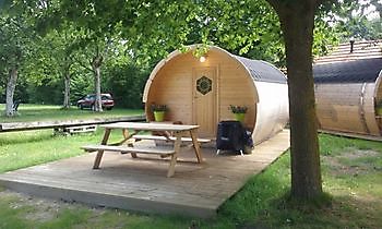 Nu ook een Camping pod / Camping Barrel op Camping Roelage - Camping Roelage Westerwolde